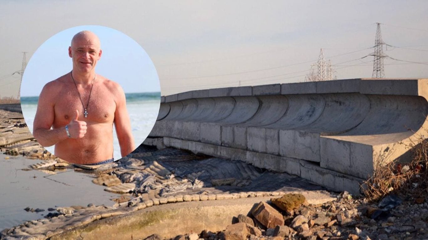 Мэр Одессы Труханов будет просить деньги у государства на дамбу и канализацию