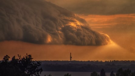Синоптики показали необычное облако в Харьковской области - 285x160