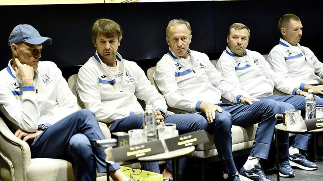 УАФ представила новый тренерский штаб сборной Украины по футболу