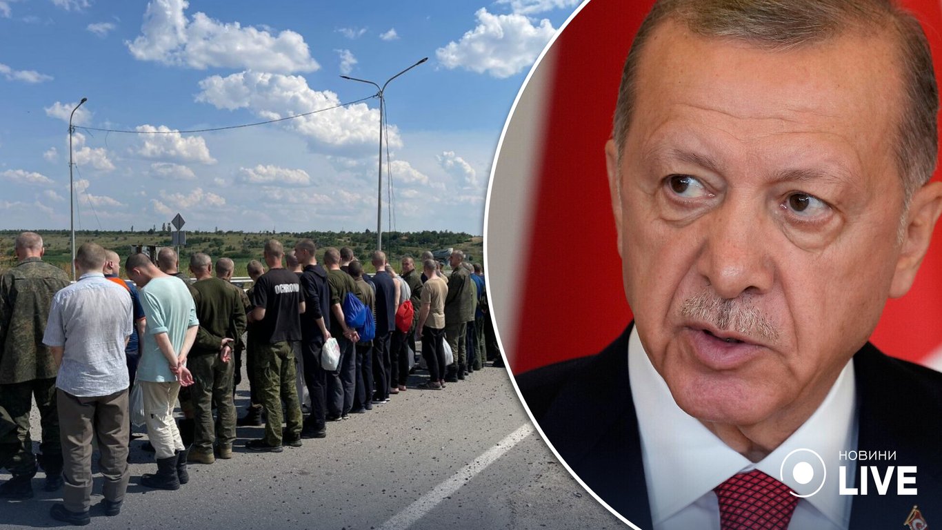 Ердоган дізнався у путіна про новий обмін військовополоненими