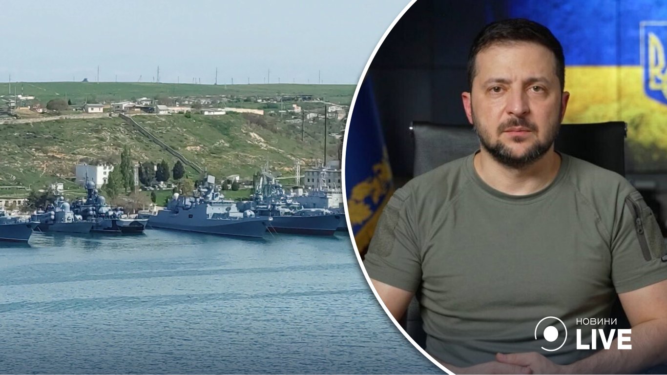 Росіяни бояться випускати на чергування кораблі з "Калібрами", заявив Зеленський