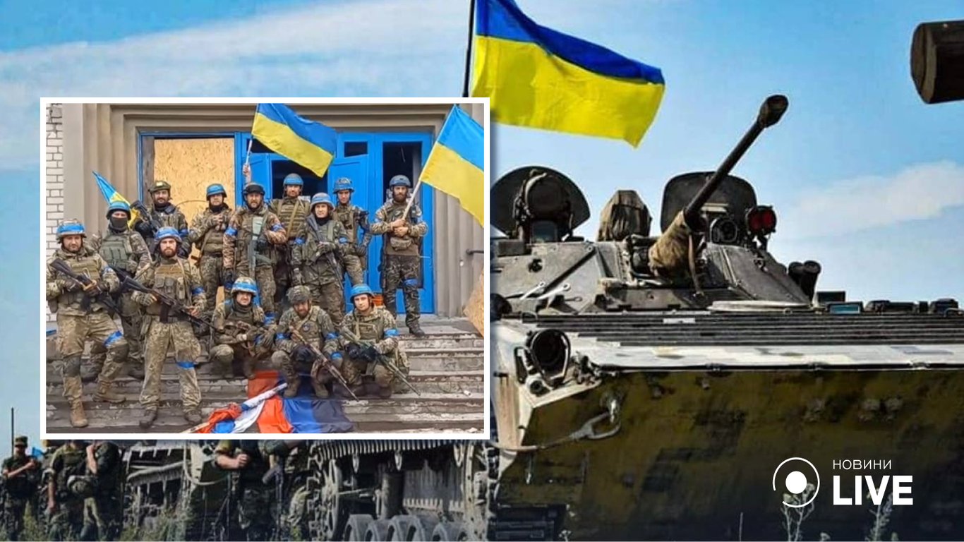 Частини ЗСУ і Нацгвардії підняли прапор України над Новоселівкою
