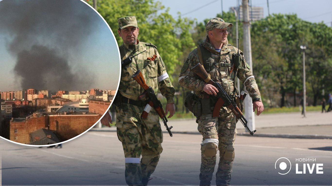 В Мелитополе взорвался магазин с военной формой