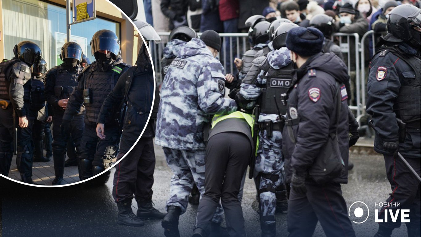 У москві силовики затримали прихильника війни проти України