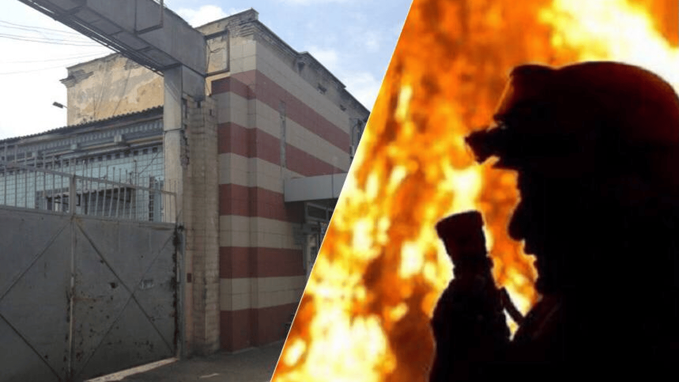 В Одессе на консервном заводе случился пожар