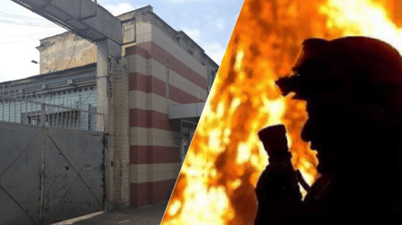 В Одессе на консервном заводе случился пожар. Видео - 285x160