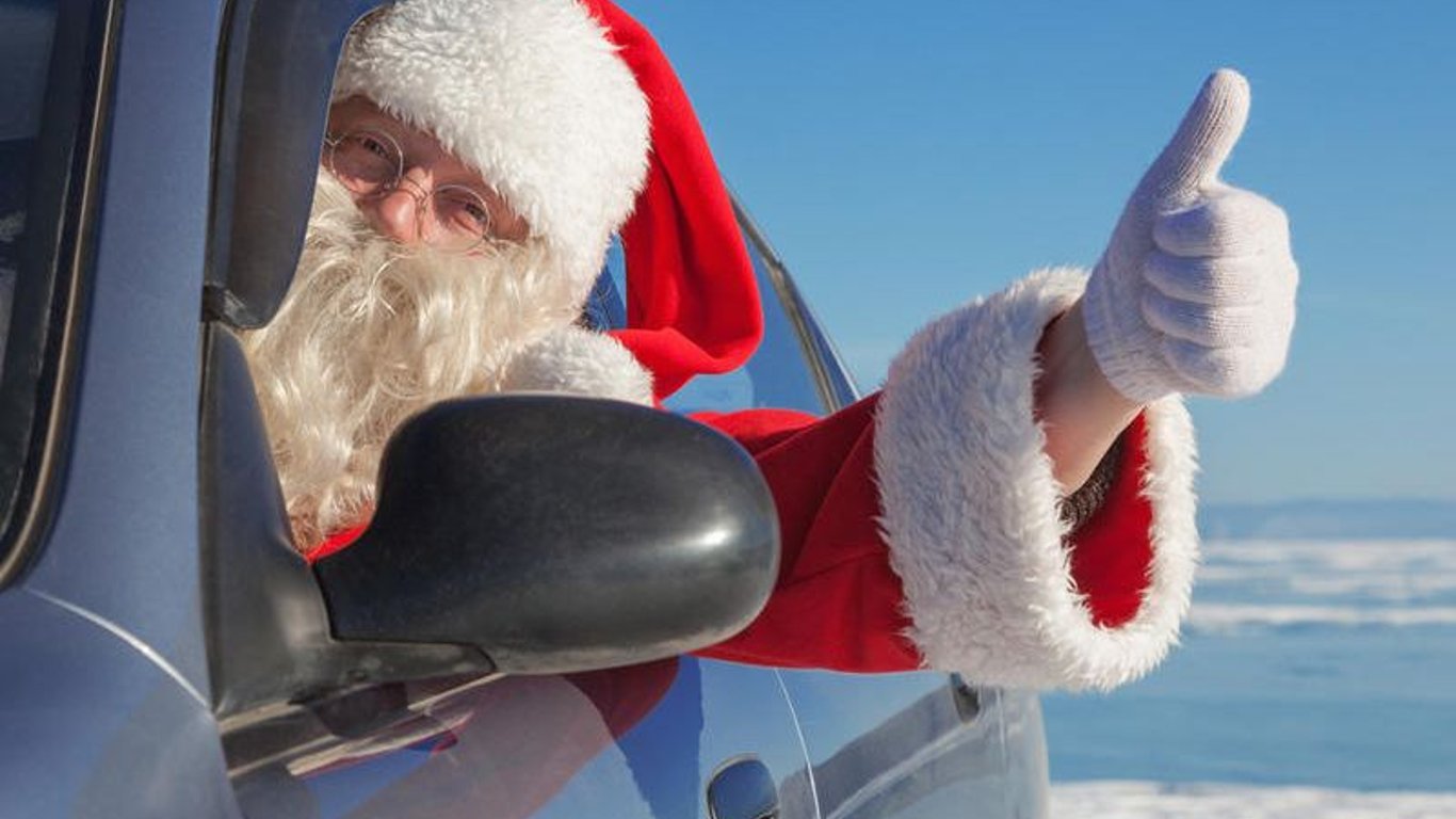 В Одесі на Різдво влаштують автопробіг Дідів Морозів