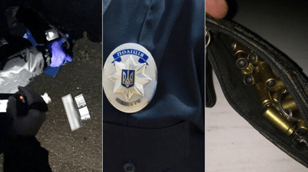 В салоні водія Mercedes в Одесі знайшли десятки набоїв та наркотики. Фото - 285x160