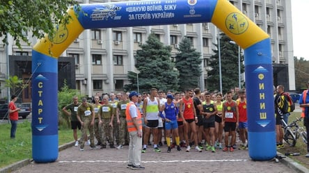 В Одесі вперше стартував забіг пам'яті загиблих захисників України. Відео - 285x160