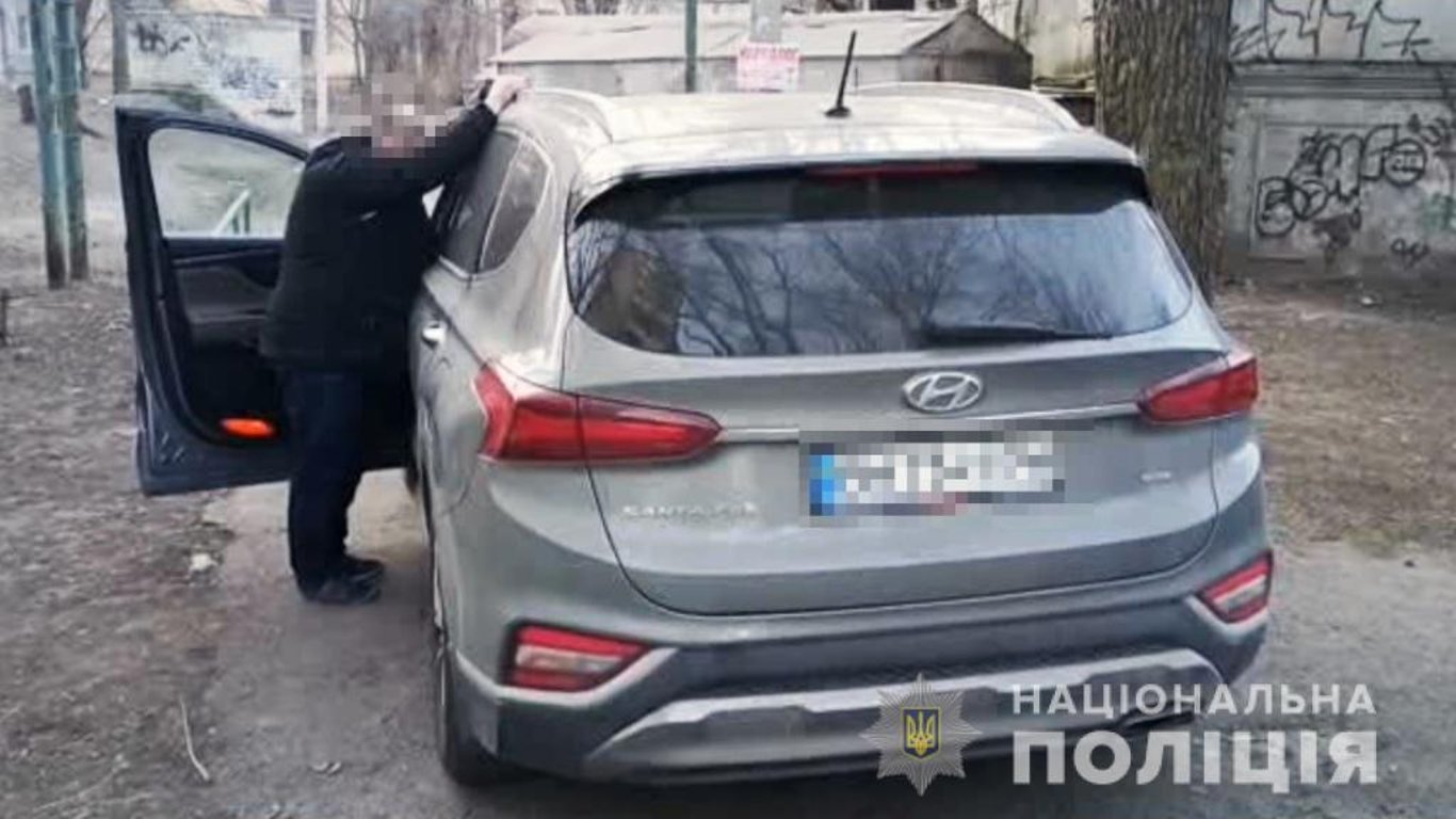 В Одессе задержали угонщика автомобиля