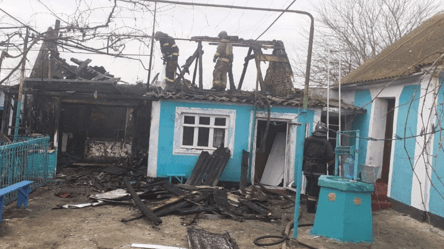 В Одеській області у власному будинку згорів пенсіонер. Фото - 285x160