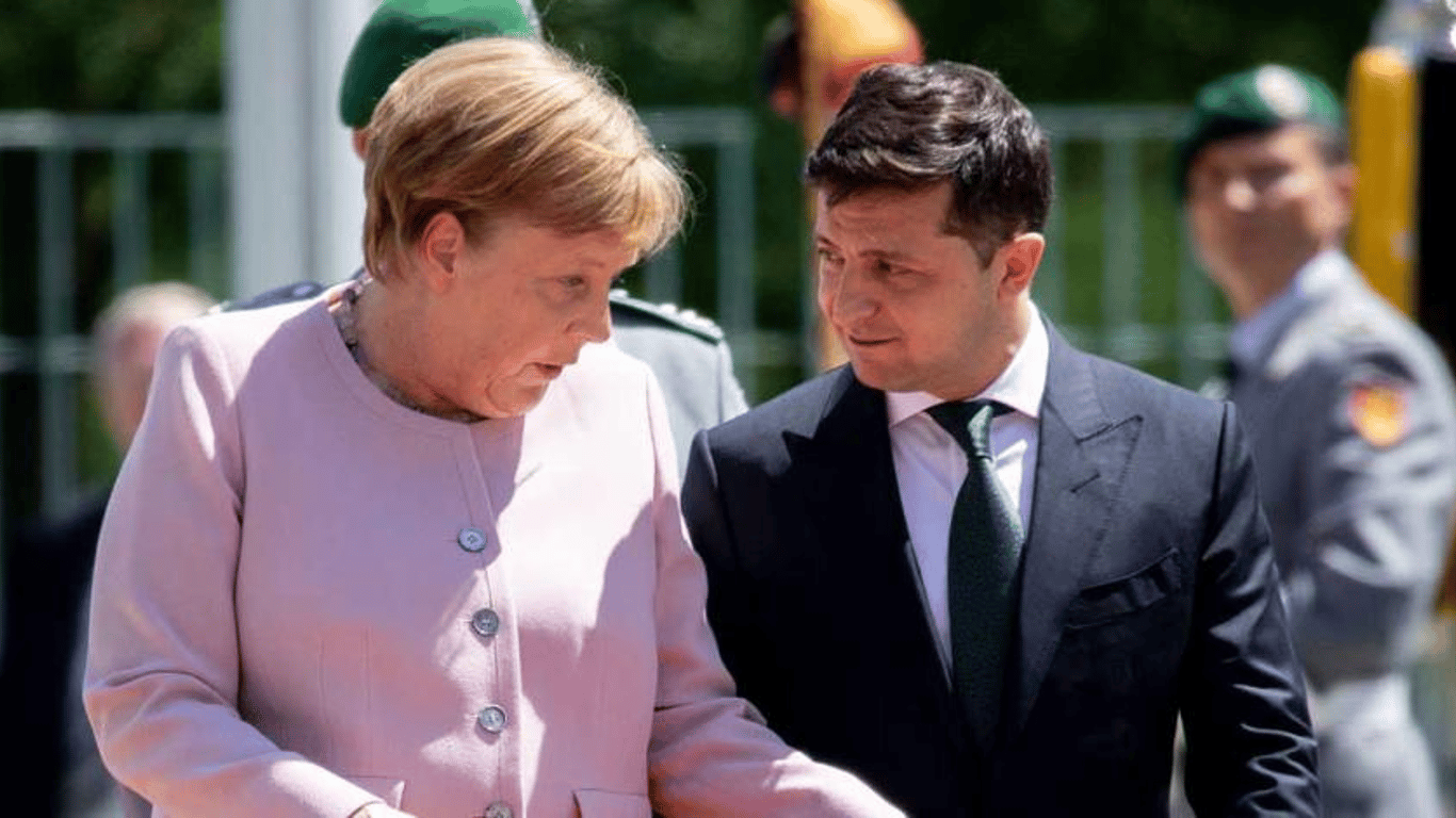 В ОП назвали теми переговорів Зеленського і Меркель