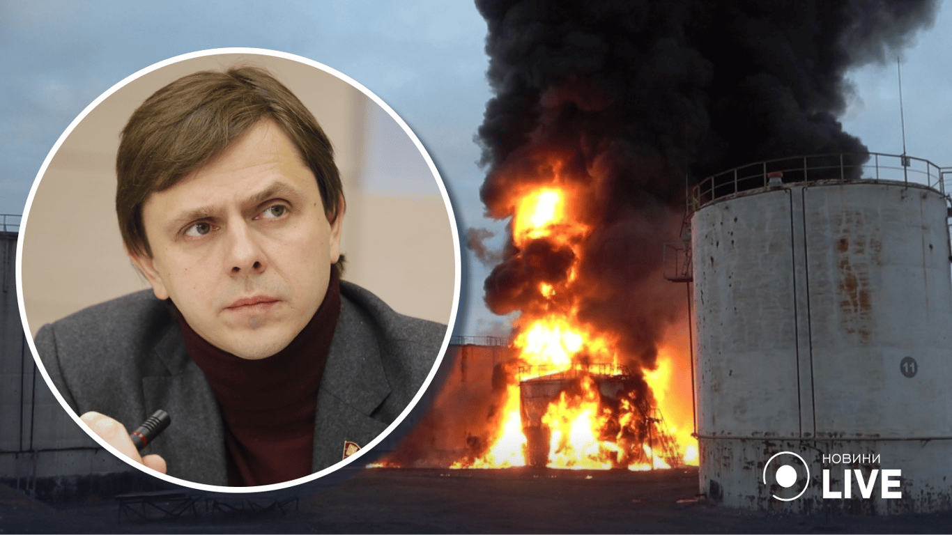 У Орловській області рф вибухнула нафтобаза