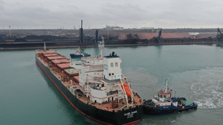 В порт Південний прибуло друге судно з вугіллям з США: деталі поставок - 285x160