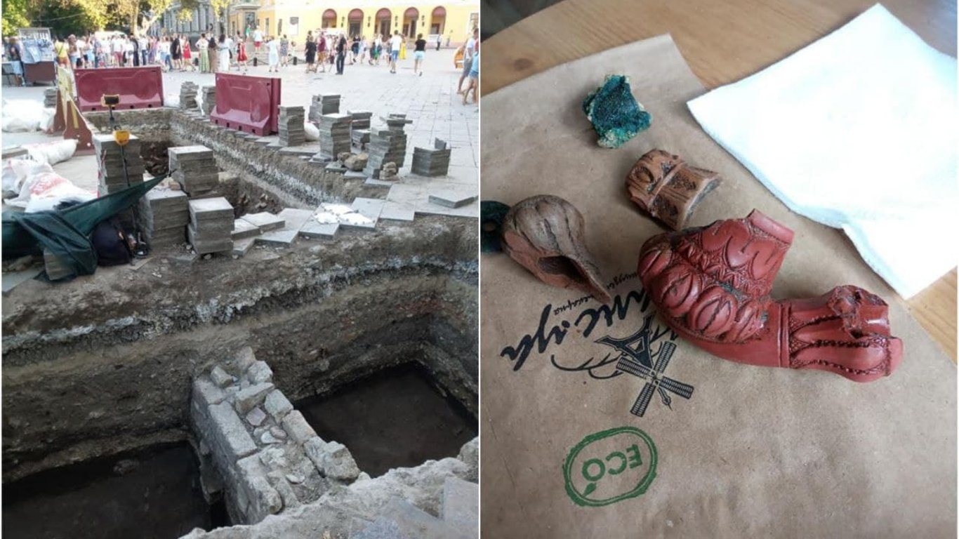 В центре Одессы завершились археологические раскопки