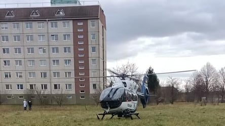 У Львів гелікоптером доставили 20-річну дівчину з підозрою на інсульт. Фото - 285x160