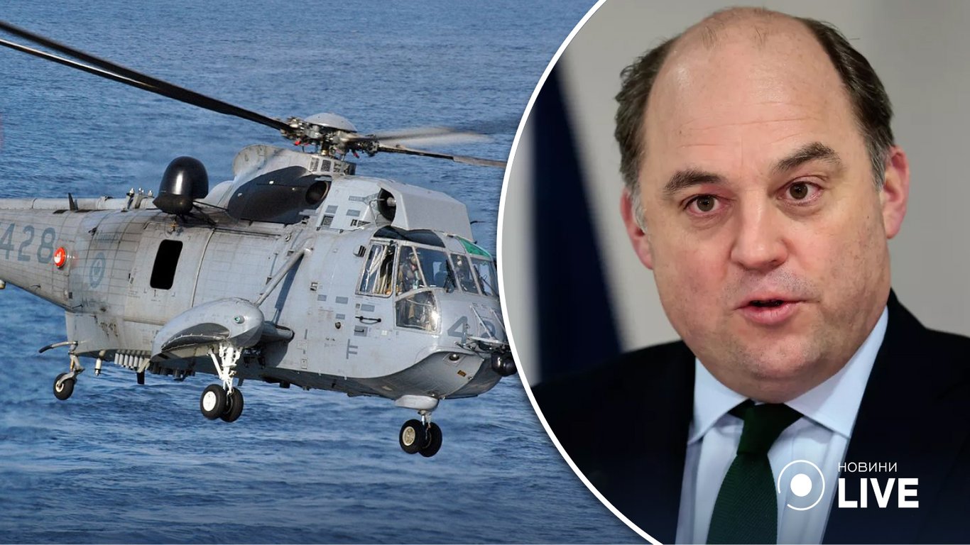 Британия впервые передала Украине вертолеты Sea King