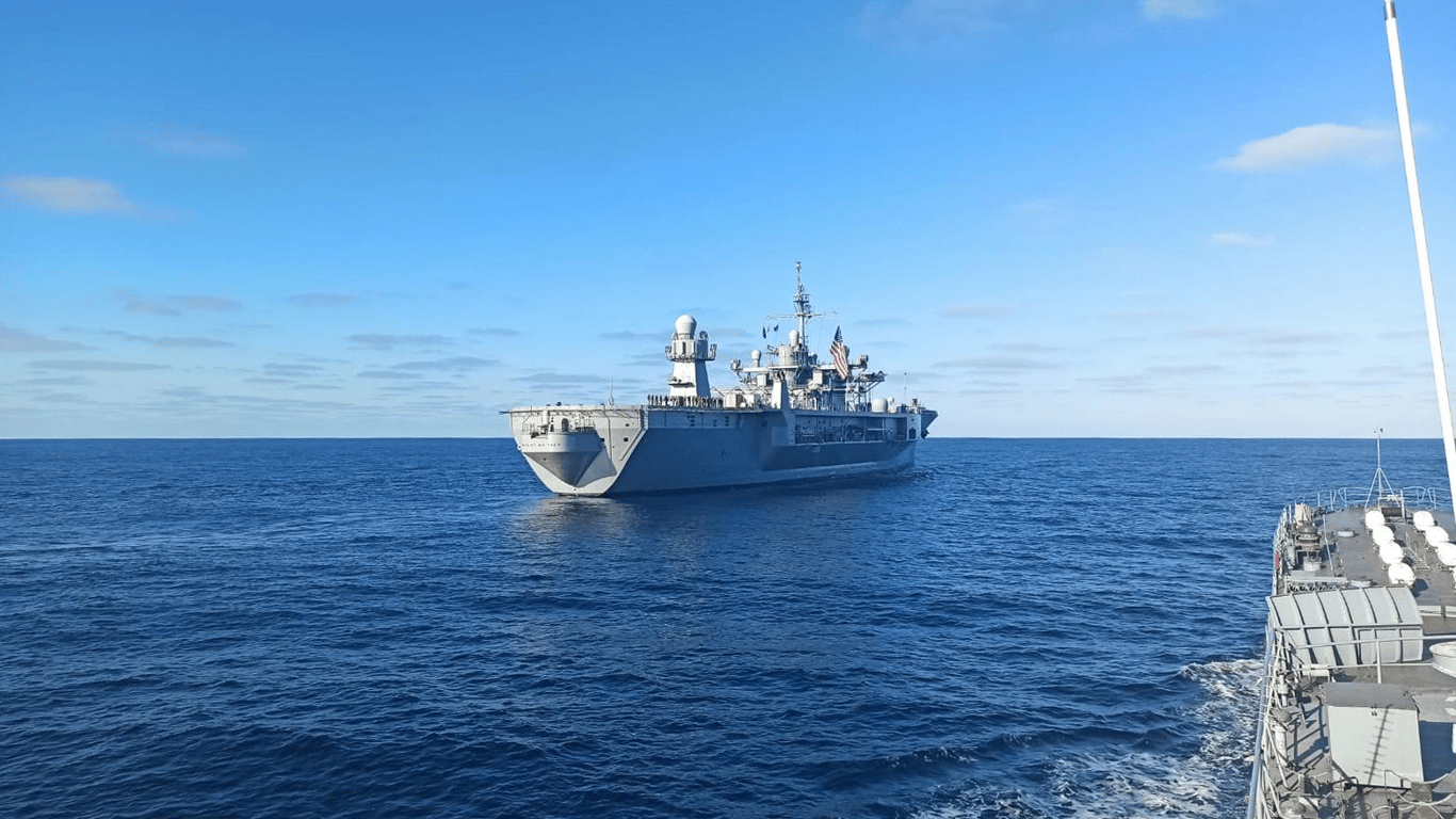 ВМС Украины провели тренировку в Черном море