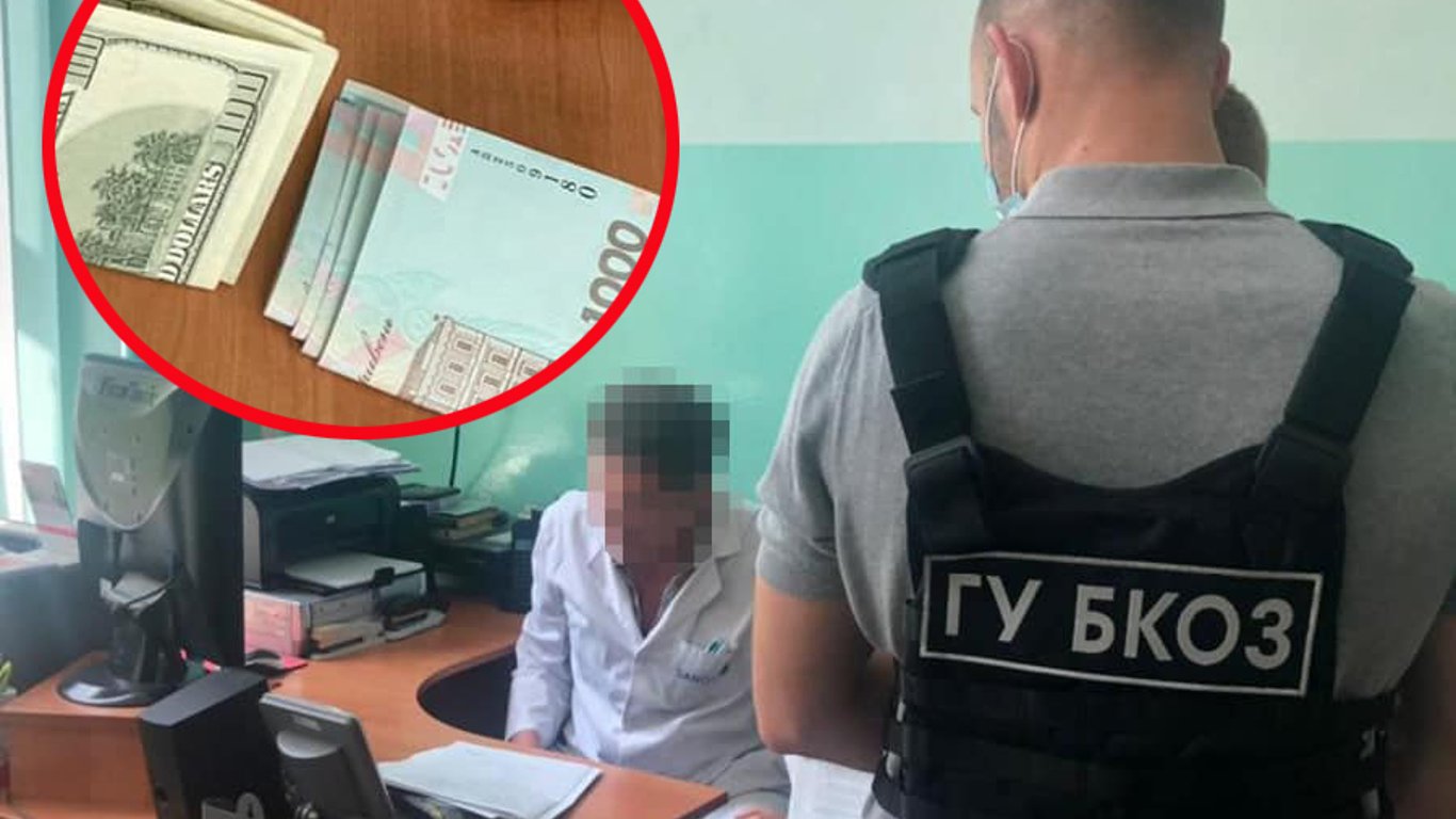 Задержание врача - в Киеве кардиолог погорел на взятке
