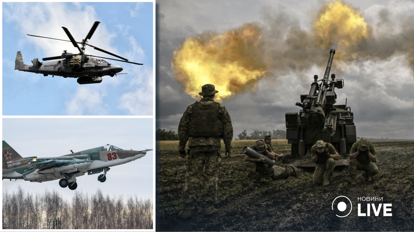 Утром 27 октября украинские зенитчики сбили вертолет и самолет россиян