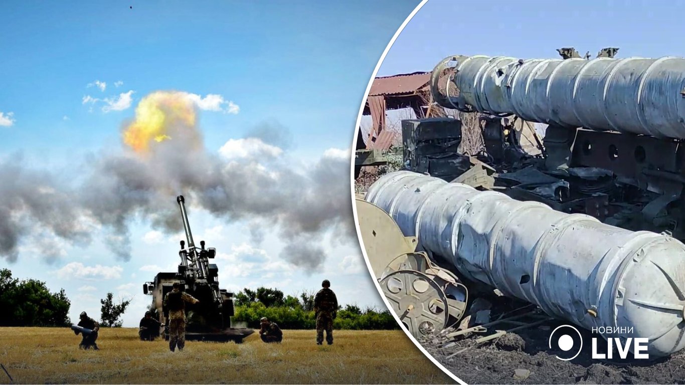 В районі Токмака ЗСУ знешкодили три ЗРК С-300 російської армії