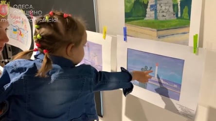 В Одесі до Дня міста відкрили виставку дитячого малюнка - 285x160