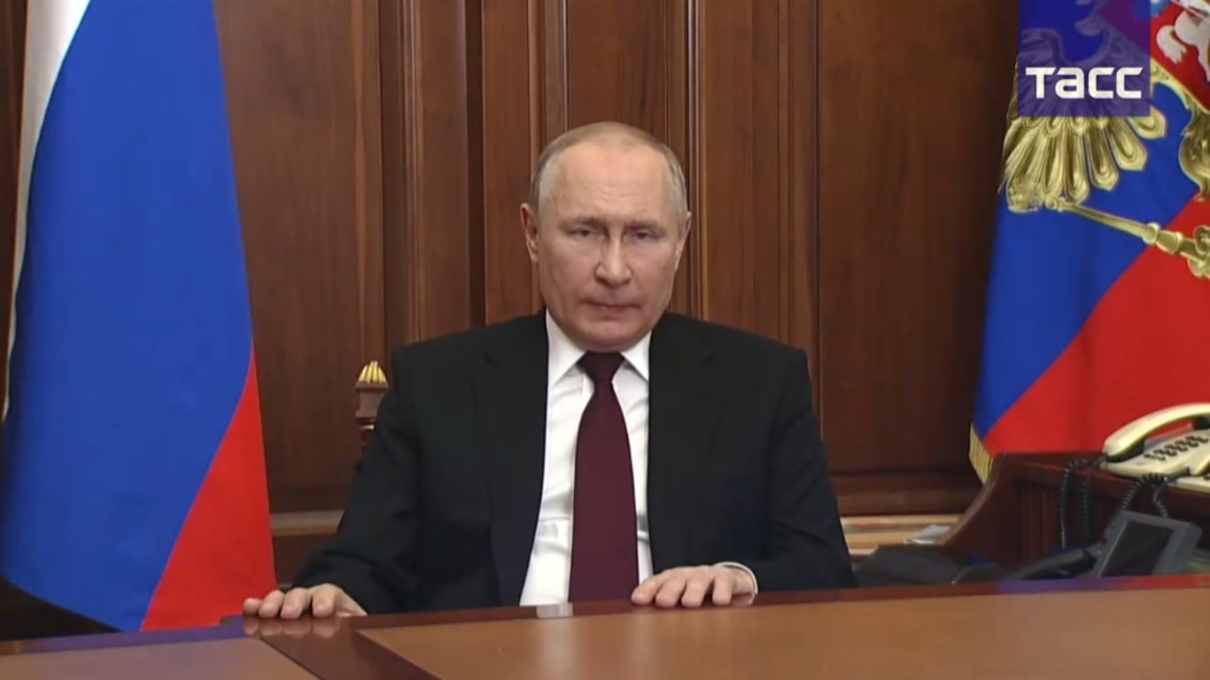 В Росії підтвердили, що виступ Путіна транслювали не наживо