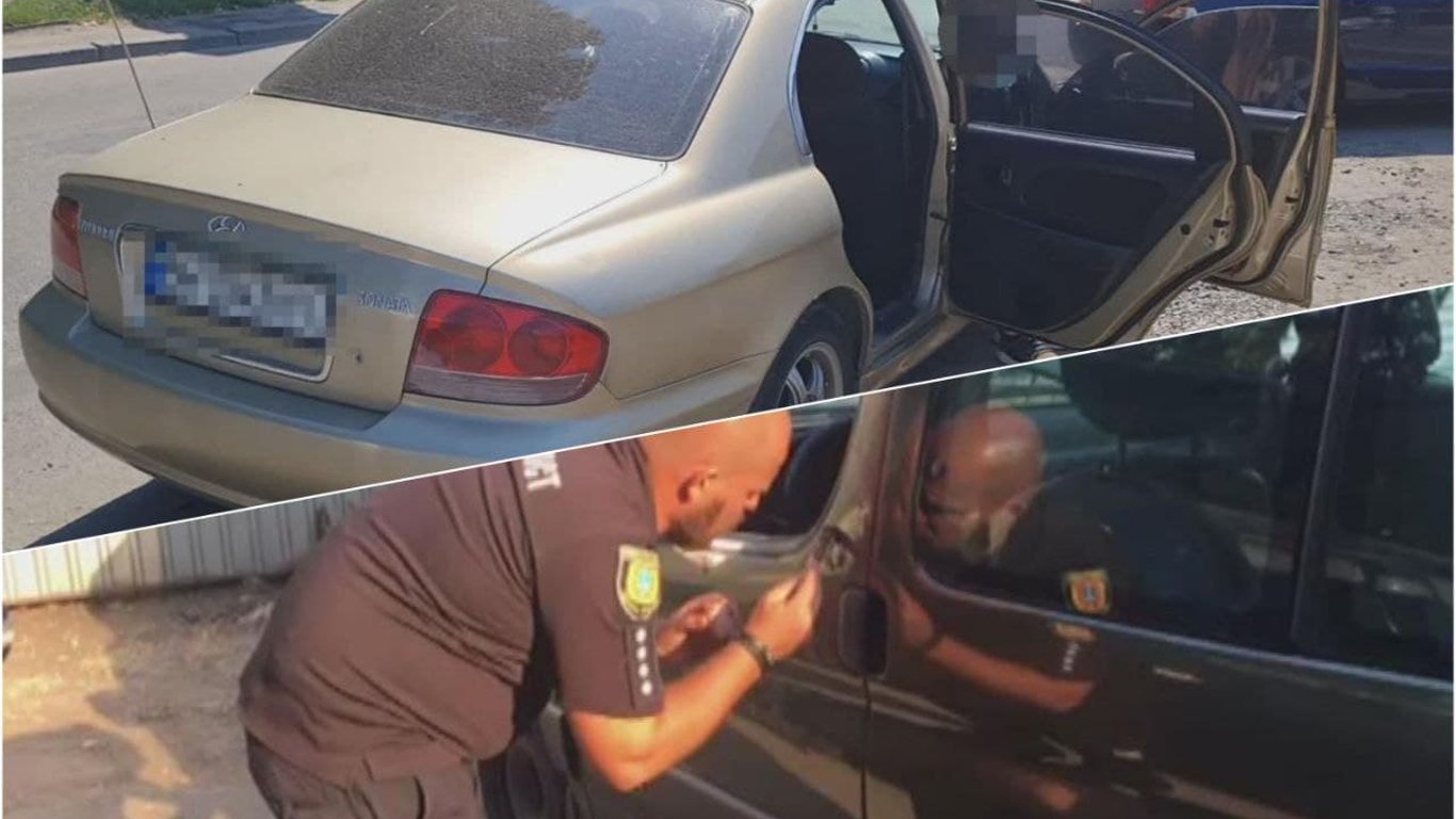 В Одессе двое кавказцев обчистили припаркованный автомобиль