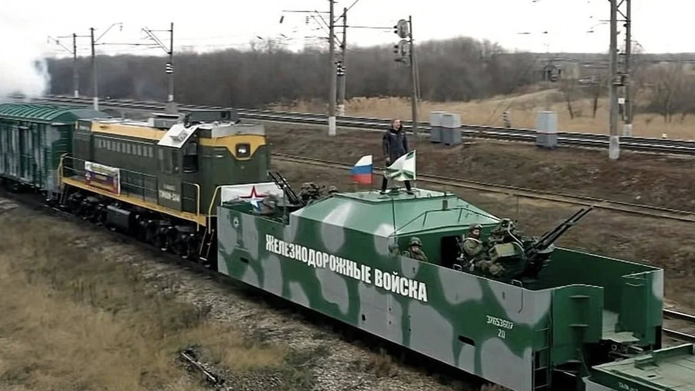 В Мелитополе взорвали российское бронепоезд: что известно