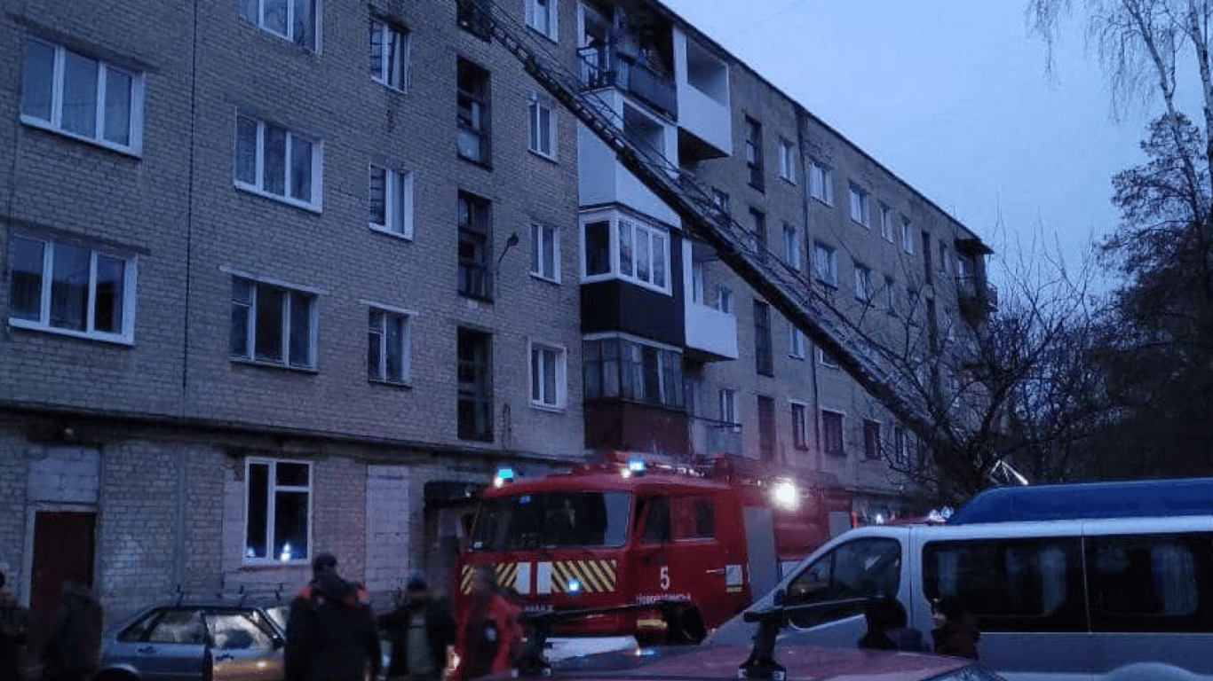 Взрыв газового баллона на Волыни - в квартире с детьми произошел пожар