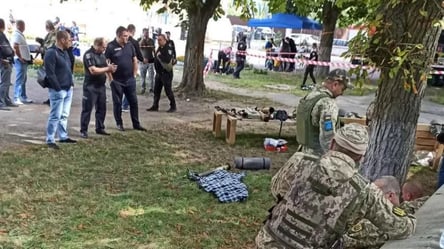 Трагедія на виставці зброї в Чернігові: зʼявилося відео моменту вибуху - 285x160