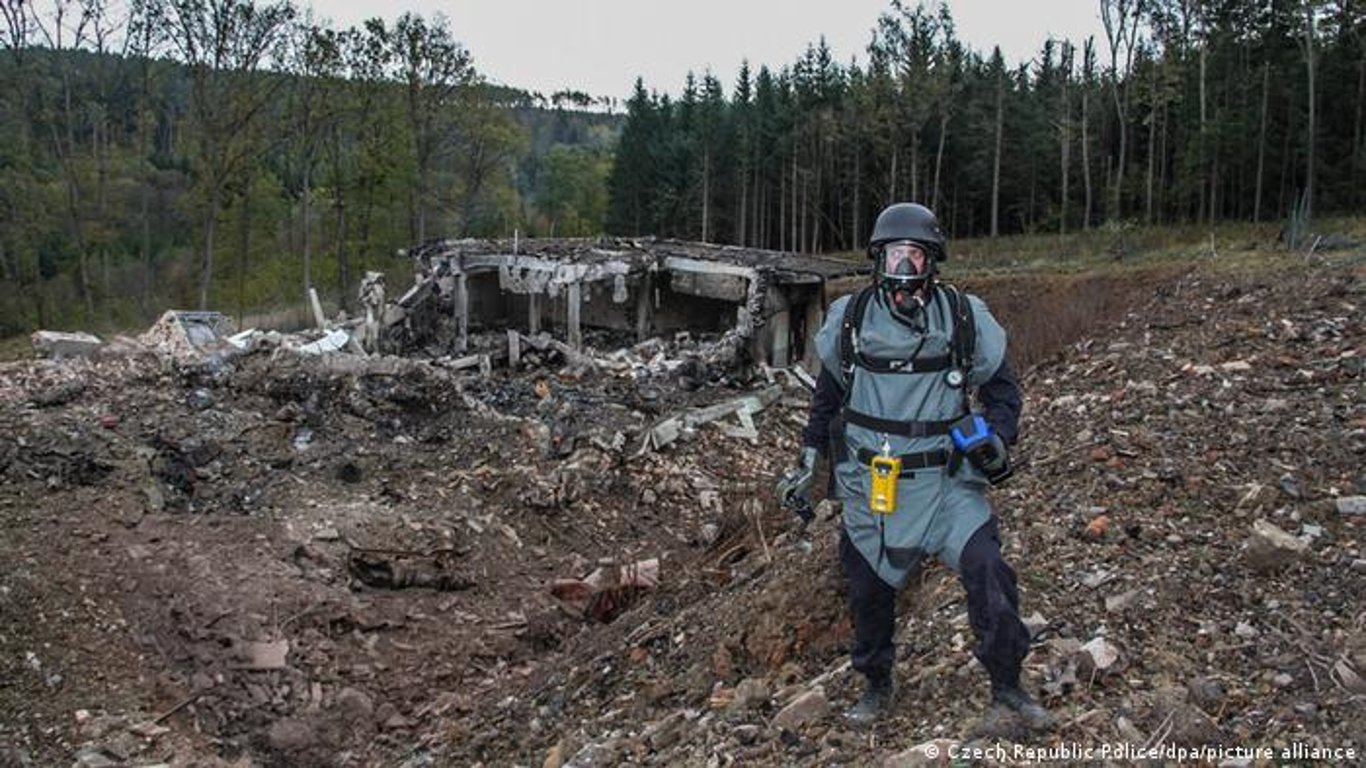 У президента Чехії випадково знищили документ про вибухи у Врбетиці
