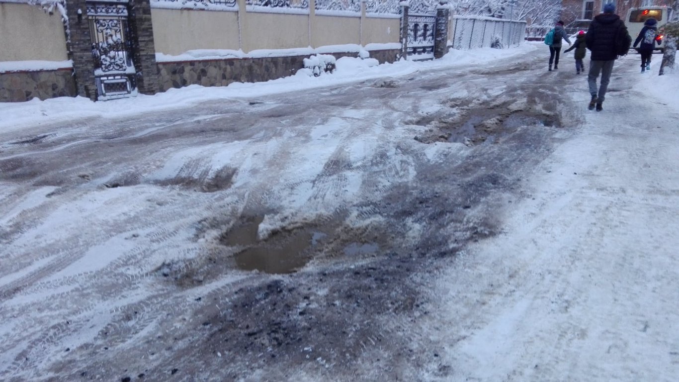 Комунальні служби у Львові - львів'яни скаржаться на сніг - фото