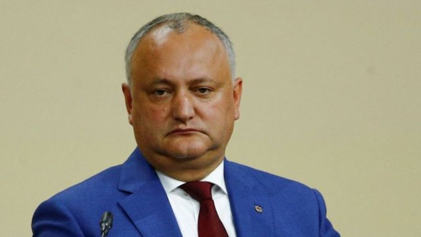 Экс-президент Молдовы Игорь Додон отправился под домашний арест на 30 суток
