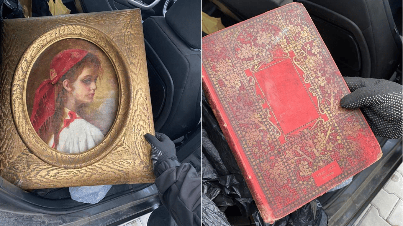 Австрієць намагався вивезти з Одеської області старовинні книгу та картину