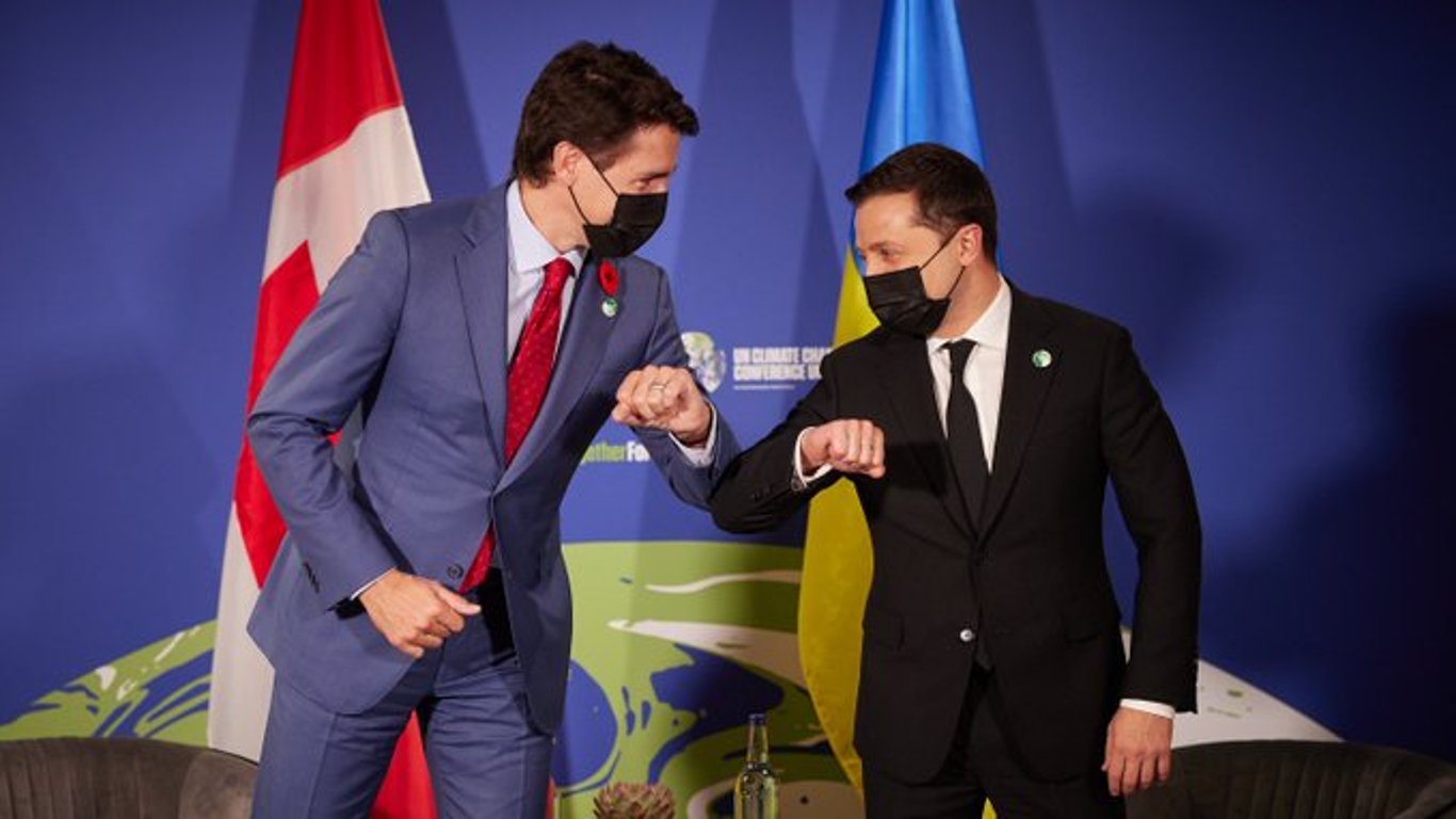 Зеленский и Трюдо обсудили упрощение поездок в Канаду для украинцев