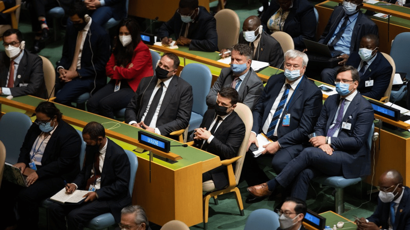 Зеленський взяв участь у відкритті 76-ї сесії Генасамблеї ООН