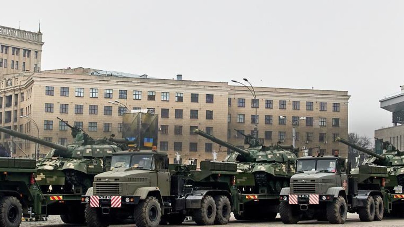 Военный парад в Харькове - подробности