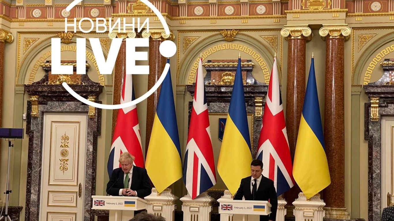 Борис Джонсон зустрівся з Зеленським в Україні - заяви лідерів країн