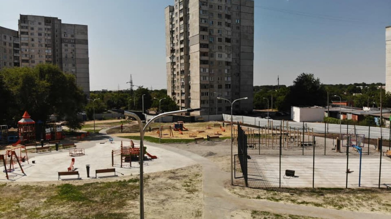 В Харькове строят новые зоны отдыха