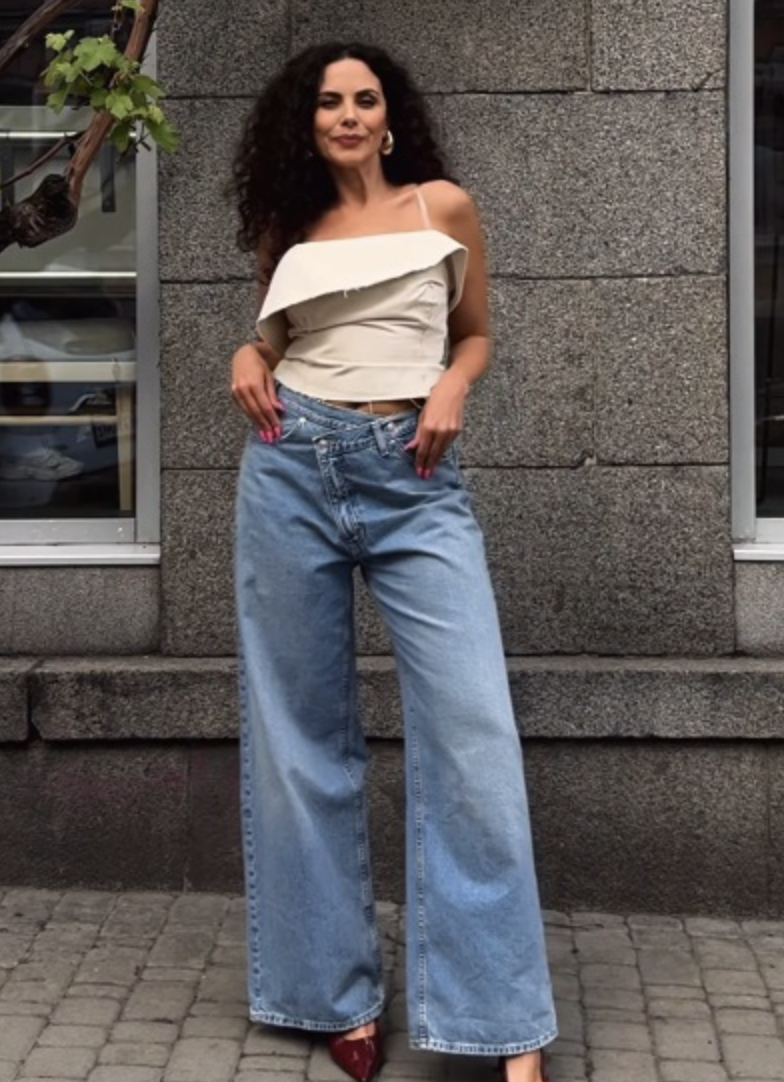 Джинси, що полюбила Настя Каменських цього сезону