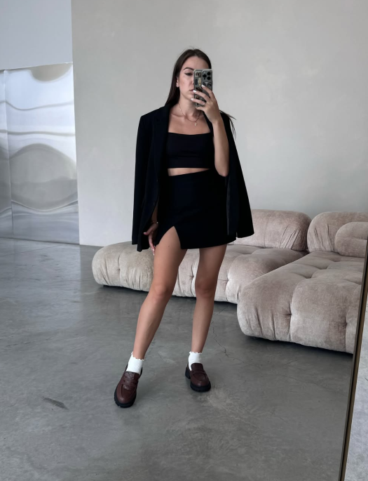 What to wear brown loafers with