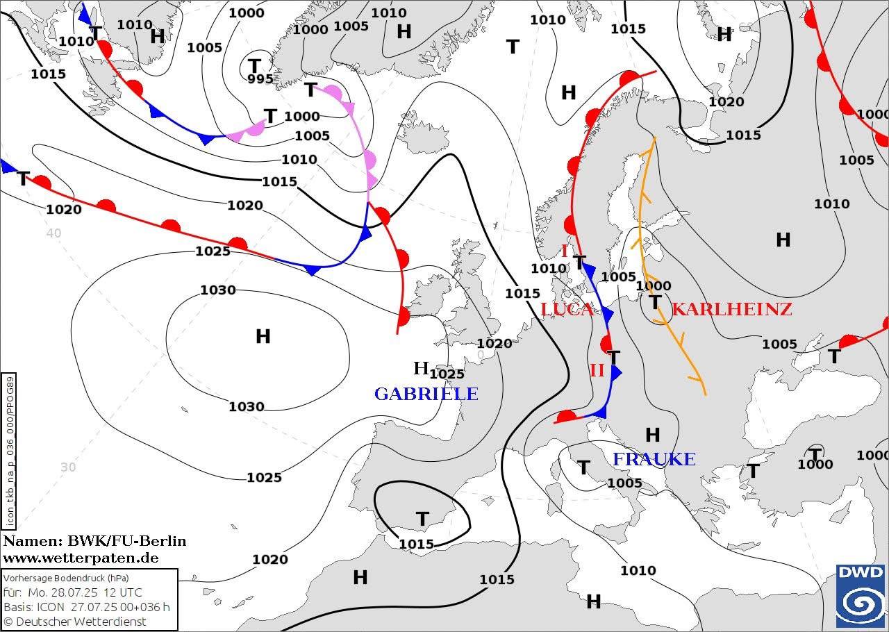 Погода в Україні 28 липня
