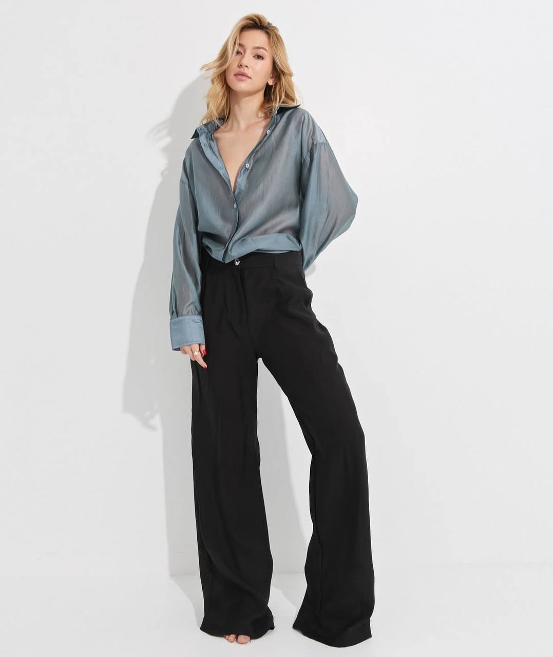 Pants and a blouse — a stylish combination for everyday